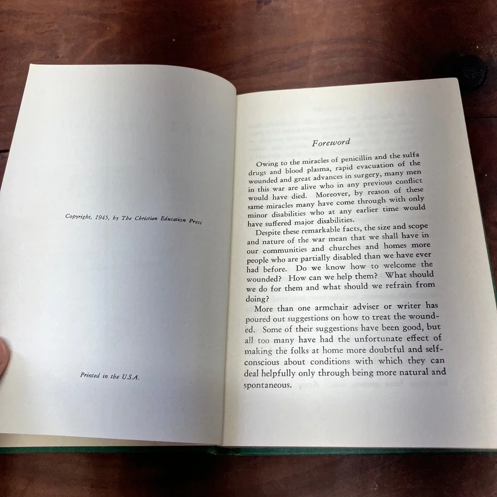 Greet The Man Harold Wilke 1945 Christian Education Press First Edition